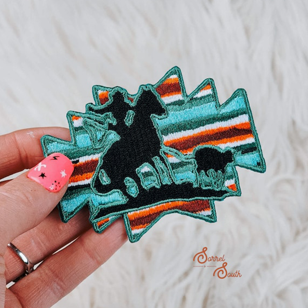 Embroidered Adhesive Patches
