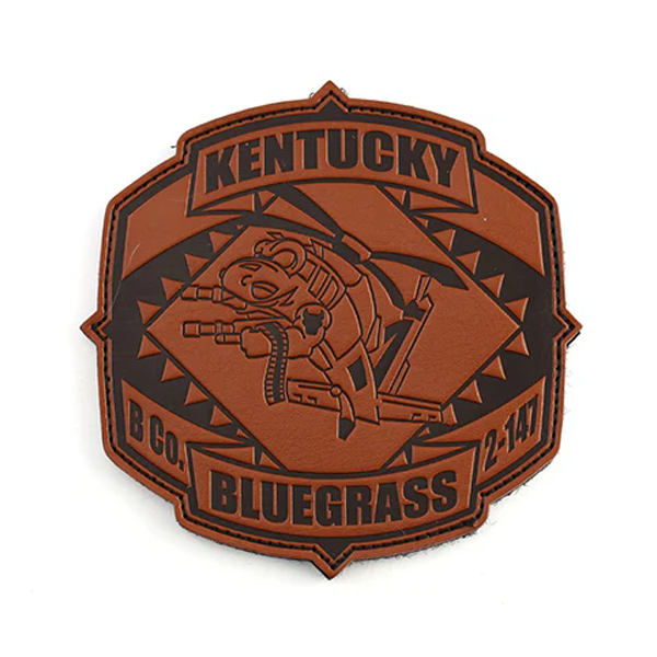 Leather Shield Patch